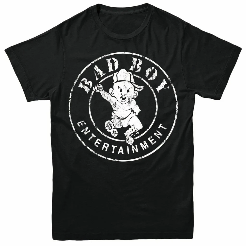 Футболка с надписью Bad Boy Fun Records MGK Rapper унисекс для взрослых и детей хлопковая