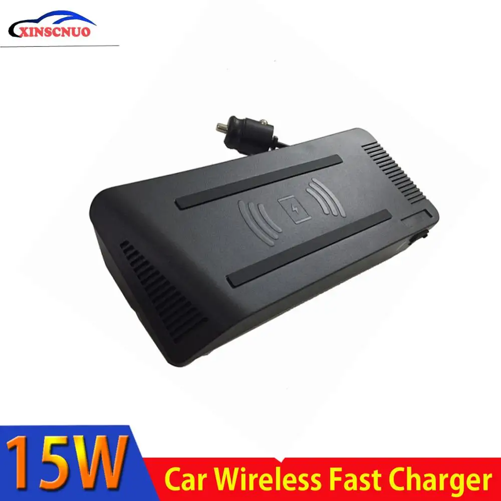 

Car Accessories wireless mobile charger For Audi A4L B9 A5 2018 2019 2020 Fast Charger Module Wireless Onboard Car Charging Pad