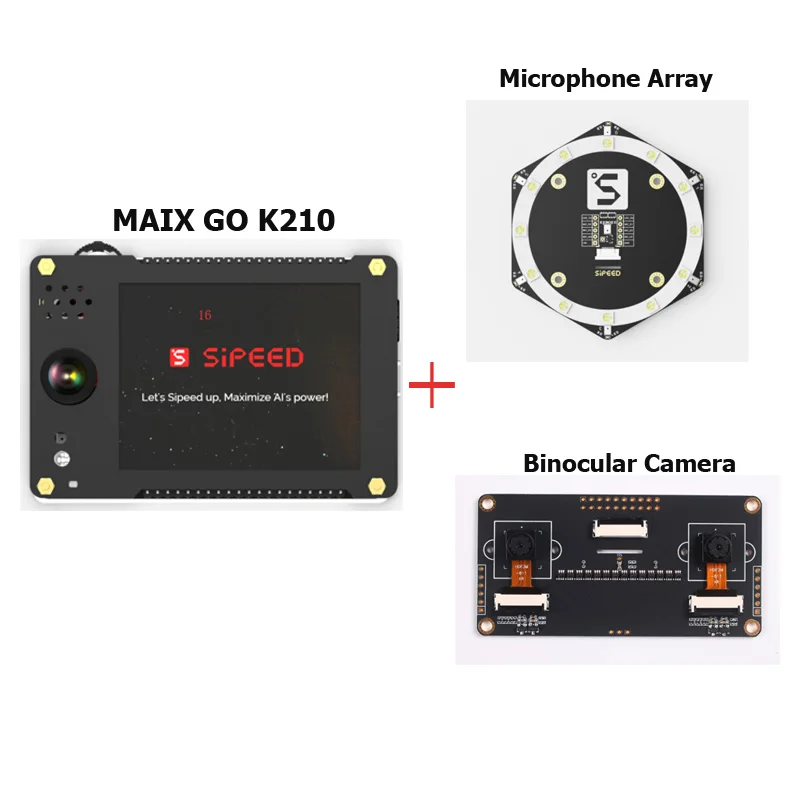 Sipeed MAIX GO K210 AI Pocket Deluxe полнофункциональная макетная плата с корпусом бортовой