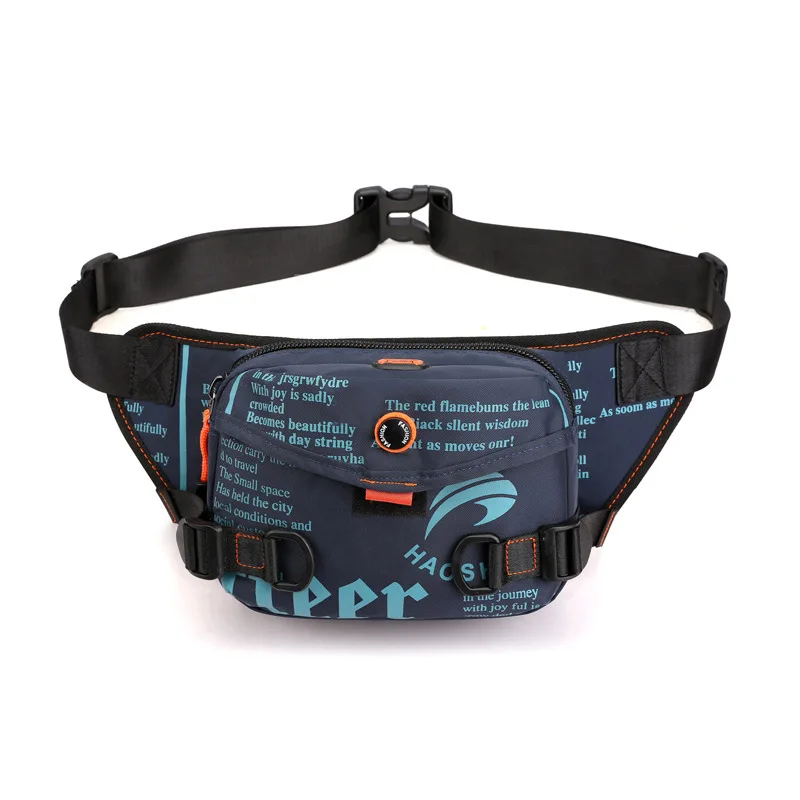 

Trend Cool Fanny Pack Men Waist Bag Street Casual Waist Pack Male Chest Bag Phone Pouch Headphone Design Banana Hip Bag Outdoor