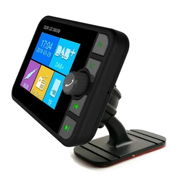 

Portable Auto Car Use Digital Radio 3.5mm MP3 FM Transmitter Accessories Plug And Play Wide View Bluetooth Handsfree DAB/DAB