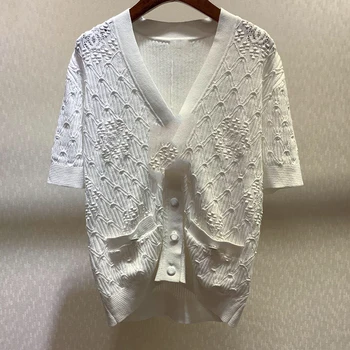 

Women Knitted Cardigan Coat Autumn Winter 2020 Casual V-Neck Long Sleeve Knit Sweater Coat Female Tops