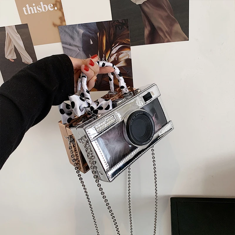 非売品 カネボウ シルクレディ ミーシャ ポシェット 当時物 レトロ 金具デザインショルダーポシェット BaNJ6835 | BARCOS