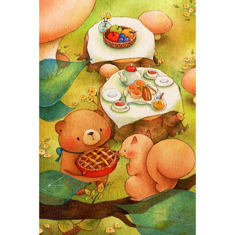 "ах и ох". иллюстрация к сказке гордейчева ах и ох. угощение мишки. угощение мишки. угощение для медвежат блоки дьенеша.