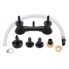 Двойной взрыв бутылки Carboy стиральная машина Homebrew пива и вина очистки оборудования промывка с кухонный кран Adapte