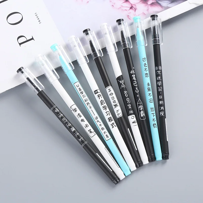 

24 Pcs Creative Fun Writing Gel Pen Stationery Creative Pen 0.5mm Full Needle Pen Core Kawaii School Supplies