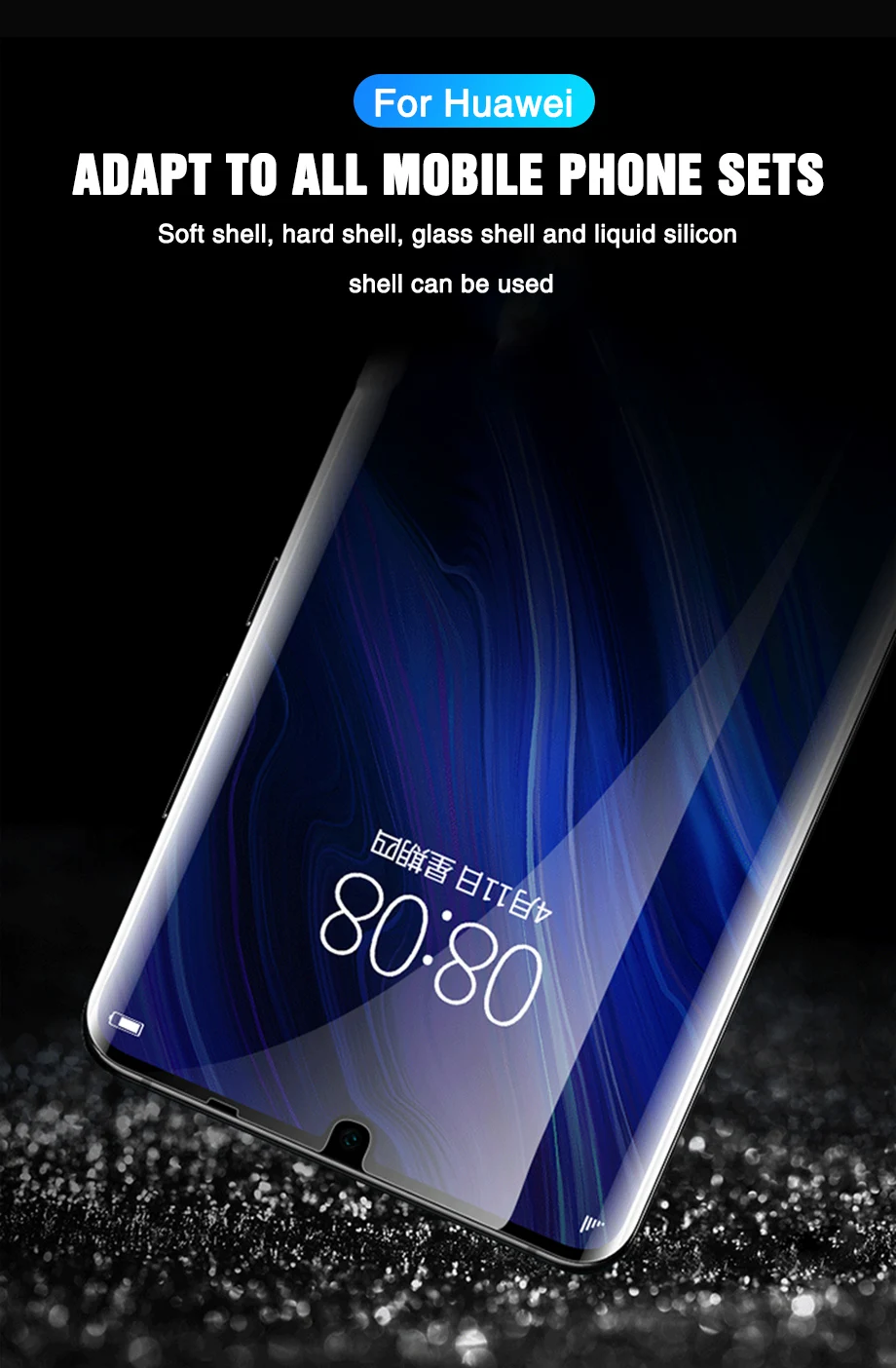 Защитное стекло для huawei P30 Pro P20 mate 20 облегченное закаленное стекло для huawei Honor 8 Lite 9 10 V10 Защитная пленка для экрана