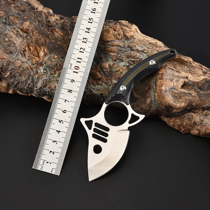

HS Tools Camp Hunting Survival Tools Largemouth Shark Small Knives Sharp Portable Pocket Knife