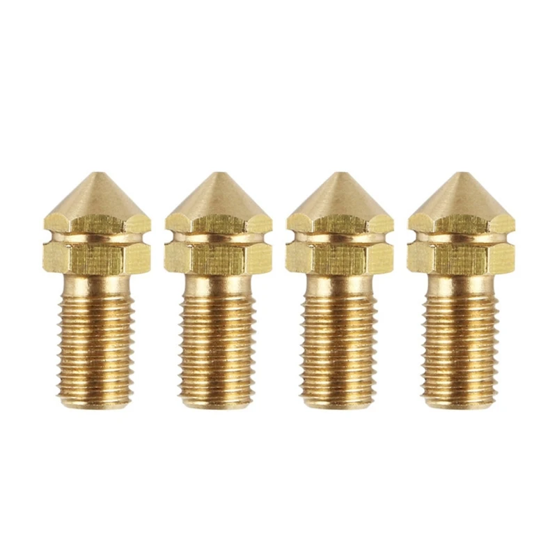 

Ultimaker3 3DPrinter Replace Print Brass Nozzle 0.4mm For Ultimaker 3 Spare Parts 3.0mm Filament 4Pcs/set