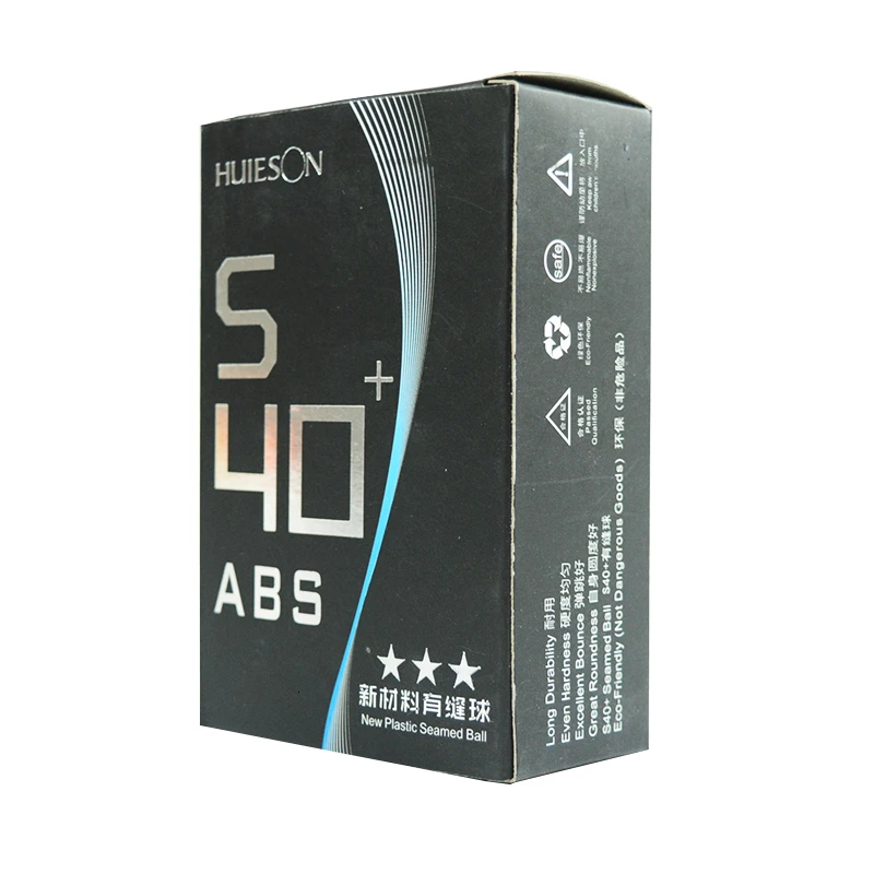 Huieson 6Pcs New Material Table Tennis Training Balls S40+ 3 Star ABS Plastic Ping Pong Balls for Table Tennis Training (4)