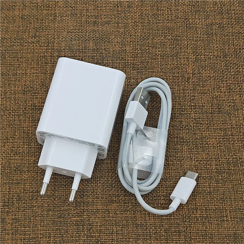 charger and cable Xiaomi mi 9 SE ЕС быстрое зарядное устройство 27 Вт QC 4,0 turbo зарядный адаптер usb 3,1 type c кабель для mi 8 SE 9T PTO CC9 redmi K20 NOTE 7 PRO - Тип штекера: charger and cable