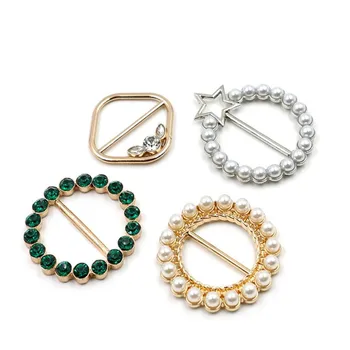 

1 lot=5 pieces High-grade metal button belt buckle three gear buckle clothing windbreaker bag decoration button