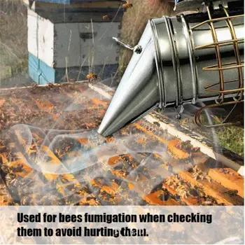 

Beekeeping Smoker Stainless Steel Manual Bee Smoke Transmitter Kit Beekeeping Tool Apiculture Beekeeping Tool Smoke Sprayer