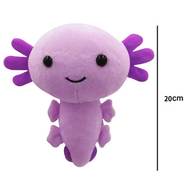 Kawaii Axolotl Plush Toy Animal Axolotl Plushies Figure Doll Cartoon Animal Soft Pink Axolotl Stuffed Dolls for Kids Gifts 6