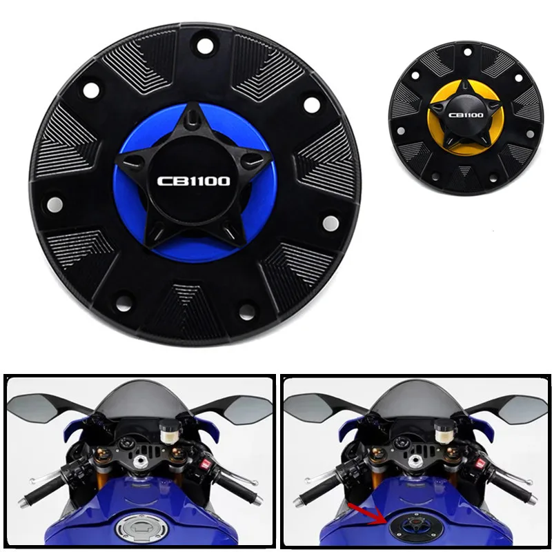 

Аксессуары для мотоцикла Honda CB1100 CB 1100 cb1100 2011-2015, Высококачественная крышка топливного бака, крышка топливного бака