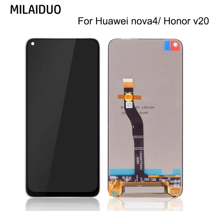 ЖК-дисплей для Huawei Honor View 20 V20 сенсорный экран Замена Nova 4 PCT-L29 | Мобильные телефоны
