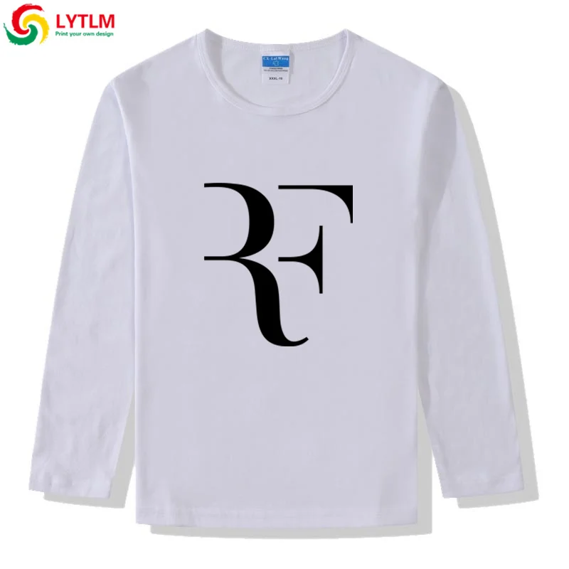 LYTLM/топы для мальчиков, осень, футболка Роджера Федерера, Fille, детская одежда, футболки для мальчиков и девочек от 8 до 12 лет, Geek, футболка, Garcon Camisetas - Цвет: CX LYCRA White