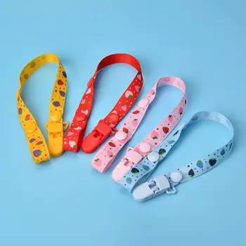 

Fruit Baby Pacifier Chain String Baby Clip Holder Nursing Teether Dummy Soother Nipple Leash Strap Nipple Infant Feeding Toy Gif