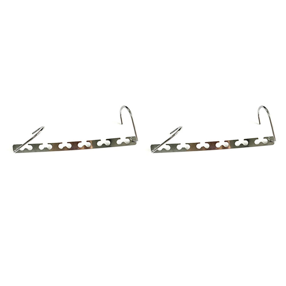 2pcs Многофункциональная цепочка для одежды металлическая вешалка для шкафа рубашки аккуратные вешалки экономят место органайзер для одежды - Цвет: 2pcs