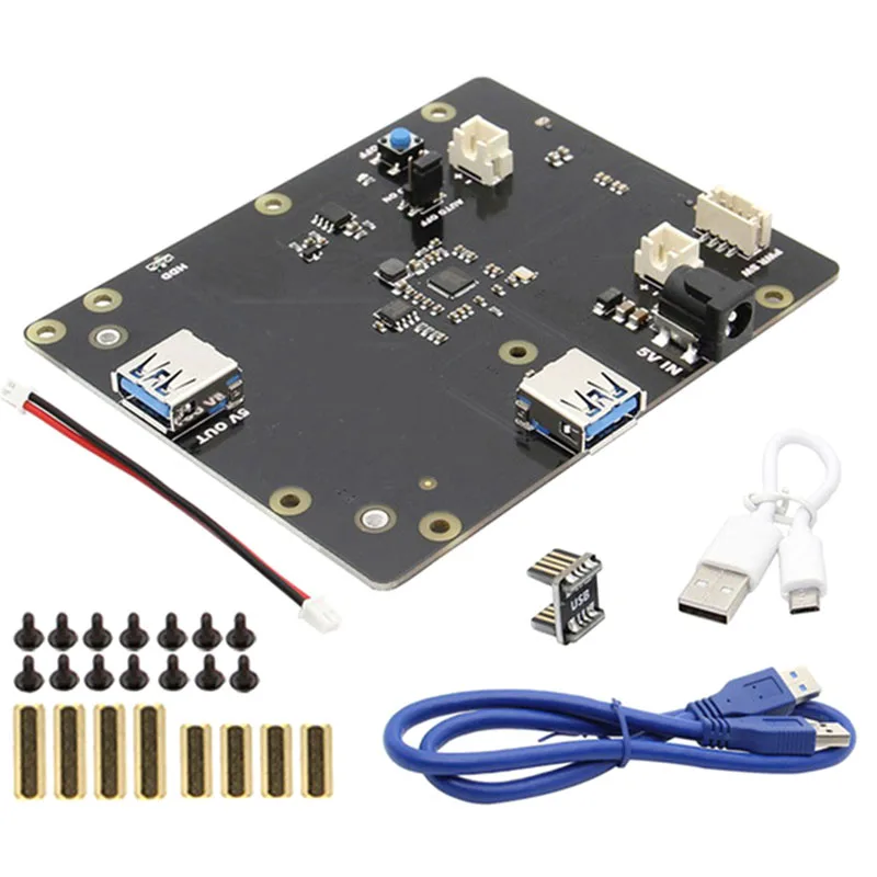 

Raspberry Pi 2.5 Inch Sata Hdd/Ssd Storage Expansion Board,X820 V3.0 Usb 3.0 Mobile Hard Disk Module For Raspberry Pi 3 Mo