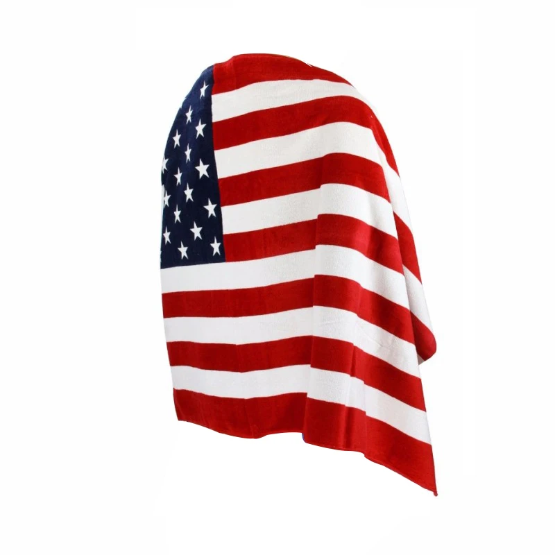 Canada American British Flag Design Bath Towel 140x70cm Absorbent bathroom Beach Towel Drying Washcloth Beach shower Towels