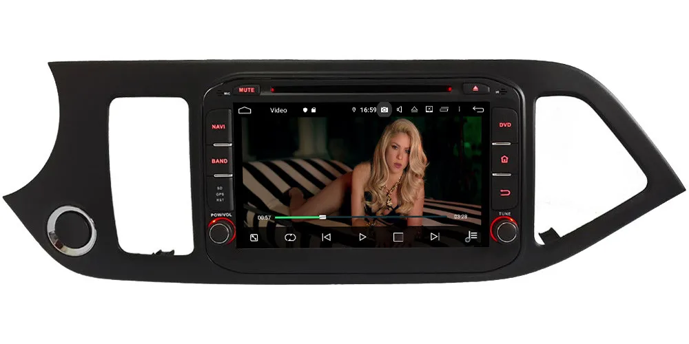 Klyde ips 4G wifi Android 9 Восьмиядерный 4 Гб ОЗУ 64 Гб ПЗУ DSP BT автомобильный DVD мультимедийный плеер стерео для Kia Morning Picanto 2011