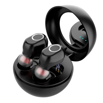 

Bluetooth 5.0 Wireless In-Ear Earphones Mini Waterproof Earbuds Touch Control Earphones HIFI Sports Running Headset with Mirror