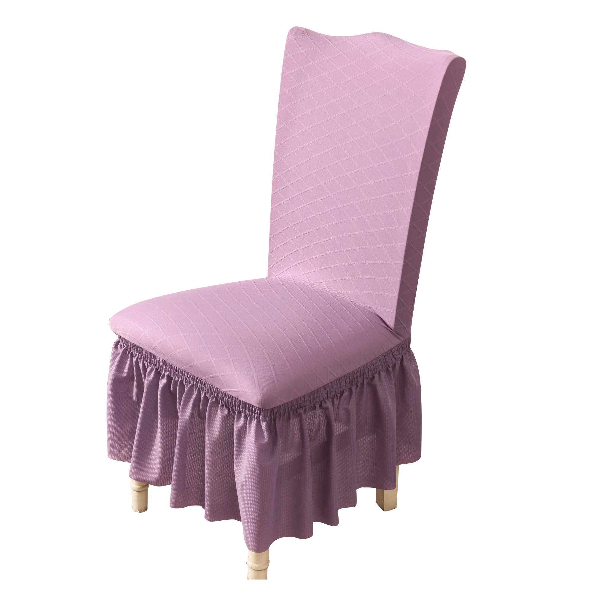 

Household Stretch Chair Cover Restaurant Dining Table Stool Cover Piece Seat Cover Simple Hotel Wedding Cloth Chair Cover