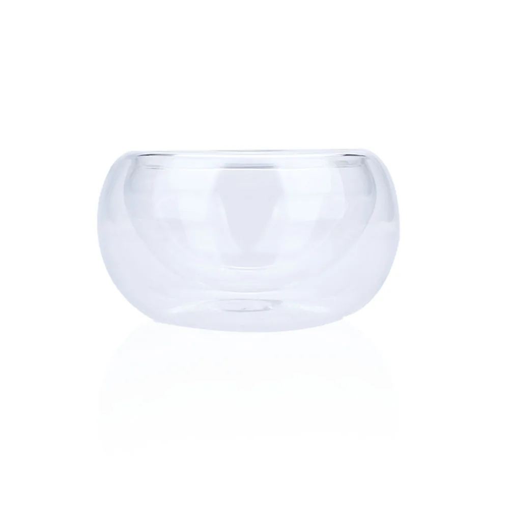 Coffee Mugs Glass Container Drinks Bar Tea Cup Creative 50ml Insulated Thermal Beer Glass Cup Clear Dining Milk