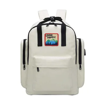 

New boys girls schoolbag wearable Oxford cloth casual backpack large capacity travel bag students bag