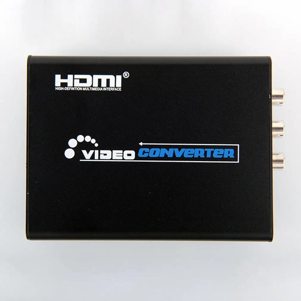 

HDMI to 3RCA AV CVBS Composite & S-Video R/L Audio Converter Adapter Upscaler