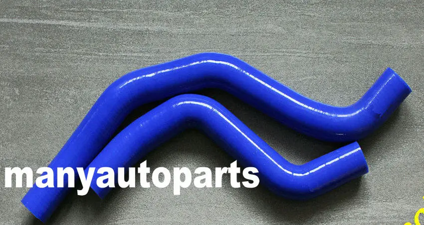 BLUE SILICONE RADIATOR HOSE FIT MITSUBISHI LANCER EVO 7/8 CT9A 4G63T 01-05 02 03 04 | Автомобили и мотоциклы