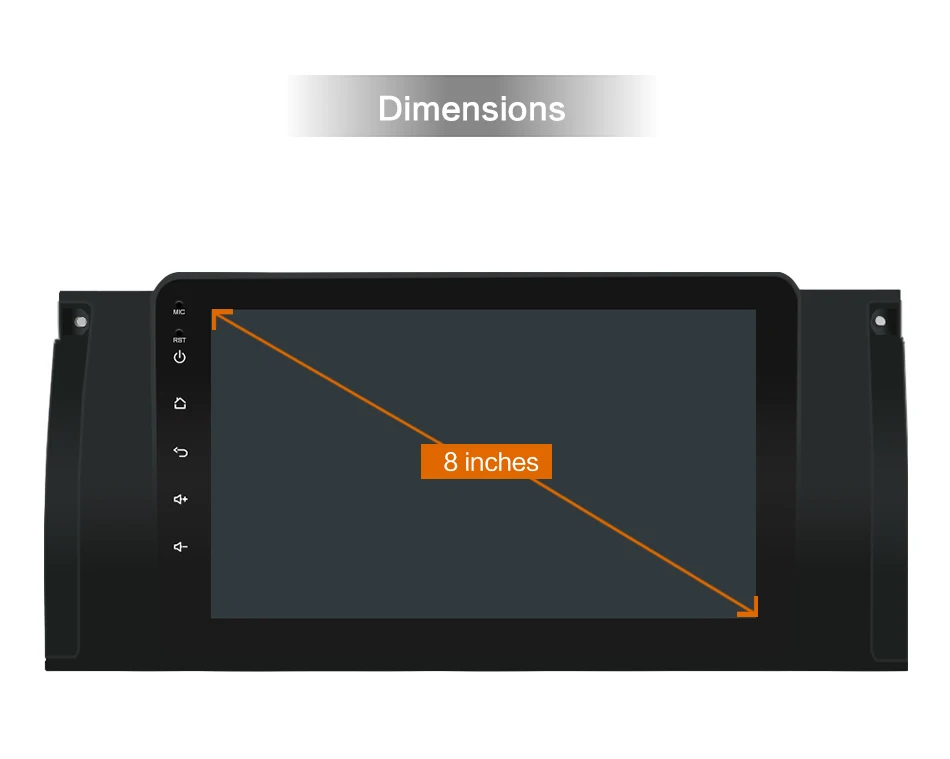 Discount 4G RAM+64G ROM For BMW E39 Car Radio Stereo Player with Steeing wheel control HDMI Video output Free Camera Map Canbus 1