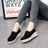 2022 Spring Women Flats Shoes Platform Sneakers Slip On Flats Leather Suede Ladies Loafers Casual Shoes Women loafers shoes ► Photo 3/6