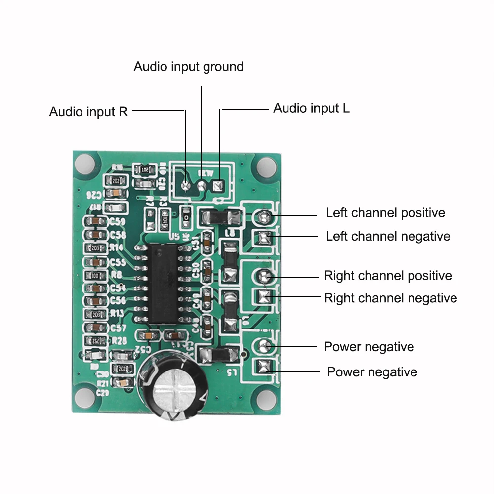 kebidu Bluetooth 5.0 Decoder Board Module MP3 WMA WAV AUX 3.5MM Car Audio MP3 Player USB TF FM Decoder Board With Remote Control