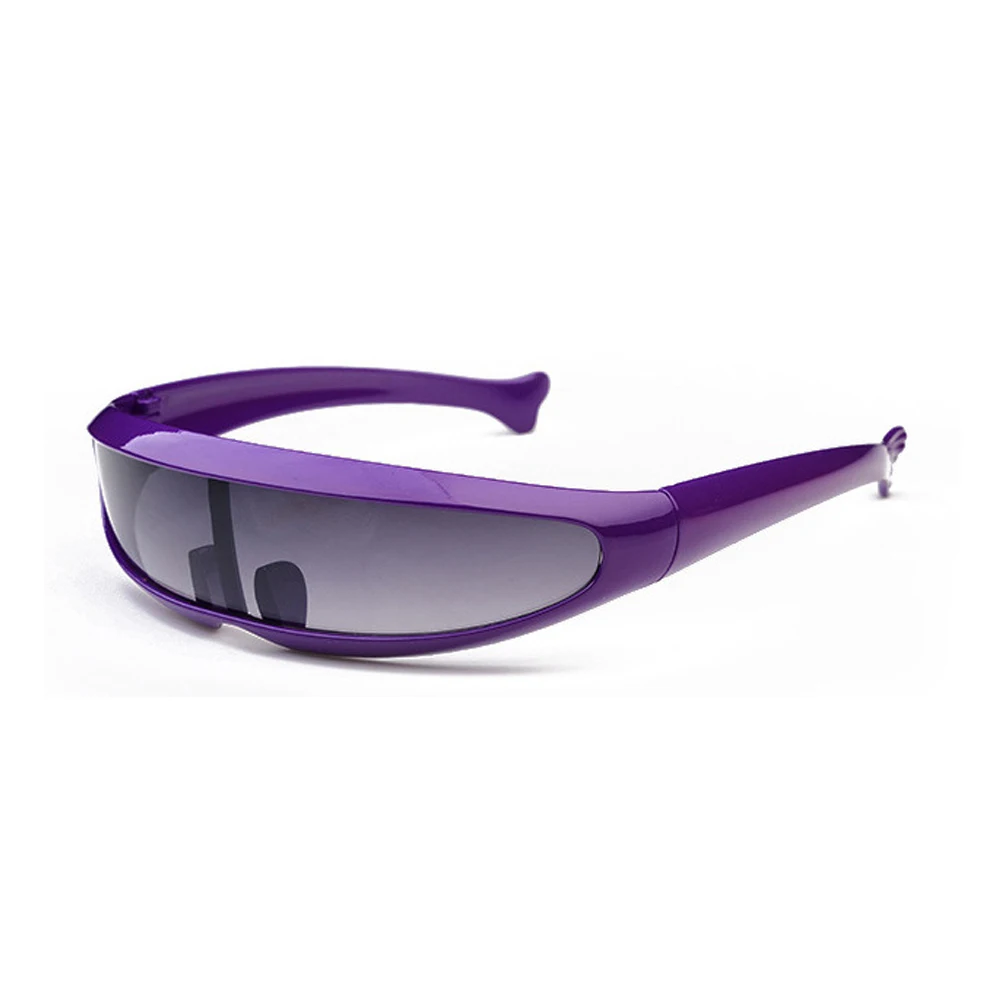 Purple Black Новые мужские и женские очки детские очки X-men индивидуальные лазерные очки крутые роботы солнцезащитные очки водительские солнцезащитные очки - Цвет линз: Purple Black