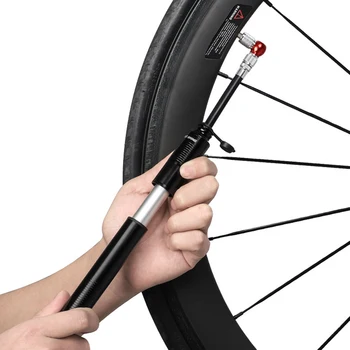 

Bicycle Air Inflator 110PSI High Pressure Pump MTB Mountain Road Bike Presta/Schrader Valve Pump Cycling Equipment