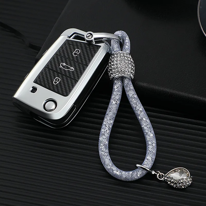 

Fashion Car Key Protection Case Cover Shell Protector Covers Accessories Car Key Case for VW Golf-7 Tiguan-L POLO Car Styling