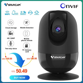 

VStarcam 1080P Baby Monitor HD Wireless IP Camera CCTV WiFi Home Surveillance Security Camera iOS/Android Two Way Audio AF81