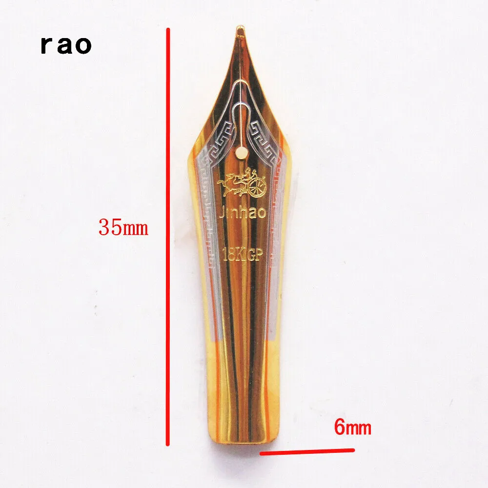 Высококачественный перьевая ручка Jinhao X450 со средним золотым наконечником