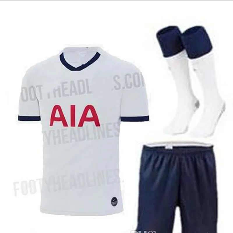 Набор для взрослых 19/20 Tottenham Футбольная Футболка DAVIES ROSE VERTONGHEN SANCHEZ SON KANE DELE DEMBELE DAVIES Tottenham футбольная рубашка - Цвет: shirt