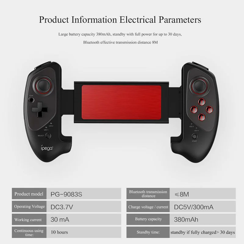 IPEGA 9083S Joypad геймпад Android джойстик для джойстика, контроллер переключателя Pubg игровой коврик Android беспроводной bluetooth Поддержка iOS