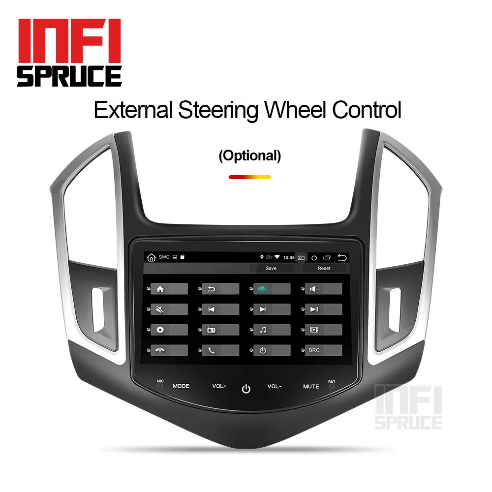 Android 9,0 автомобильный dvd gps плеер для Chevrolet Cruze 2013 с радио gps навигацией Поддержка Зеркало Ссылка руль