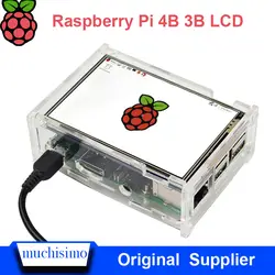 Raspberry Pi 4B 3B + 3B ЖК-дисплей 3,5 дюйма Raspberry PiTouch дисплей с сенсорной ручкой для Raspberry Pi 4B Pi 3B Pi 3B +