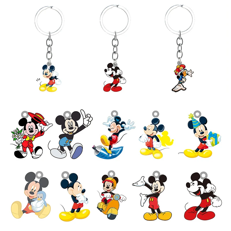 ディズニー 野球帽 ミッキーマウス アニメーション キーホルダー ランドセル ペンダント エポキシ樹脂 ジュエリー Mik557 キーホルダー Aliexpress