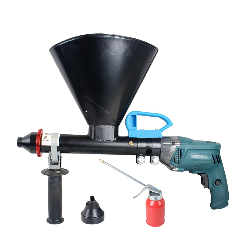 An Jieshun electric anti-theft door cement mortar grouting machine caulking gun electric automatic caulking cement grouting