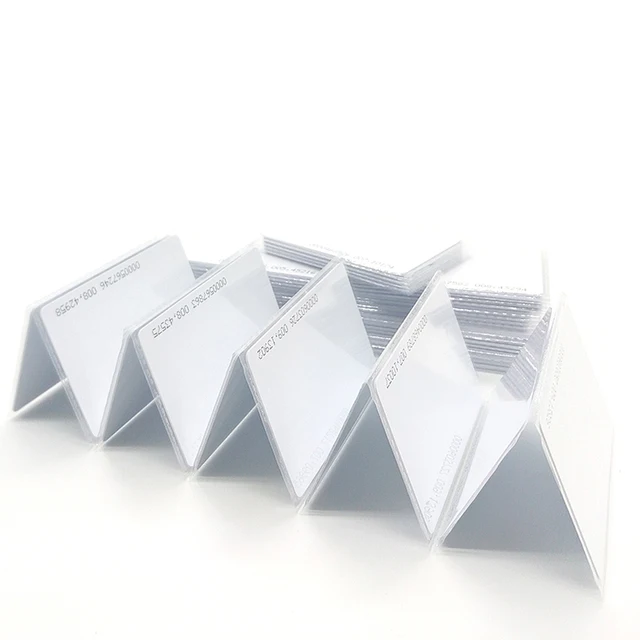100pcs RFID Card 125KHZ Smart Proximity  EM4100 TK4100 TAG ID Cards for Access Control Time Attendance 3