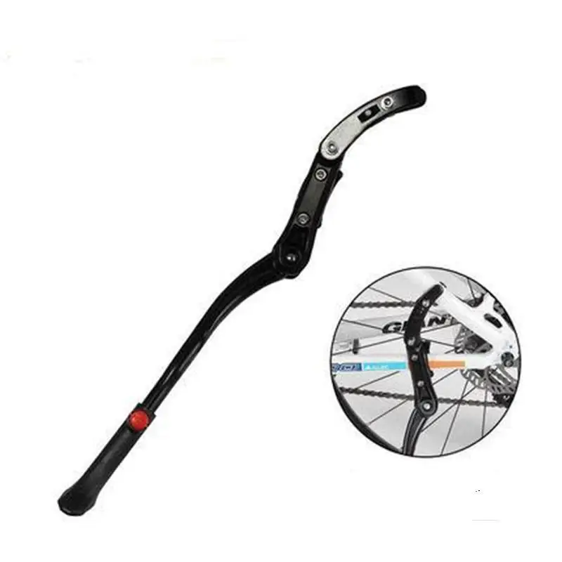 Mountain Bike Aluminium Alloy Foot Brace Adjustable Foot Brace Temple after Support Rear Bracket Parking Rack Riding