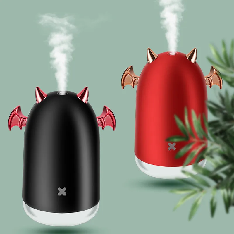 ELOOLE 230 мл увлажнитель воздуха USB Мини Арома диффузор для эфирных масел для Офис ароматерапевтическая увлажняющая светодиодный ночной Светильник