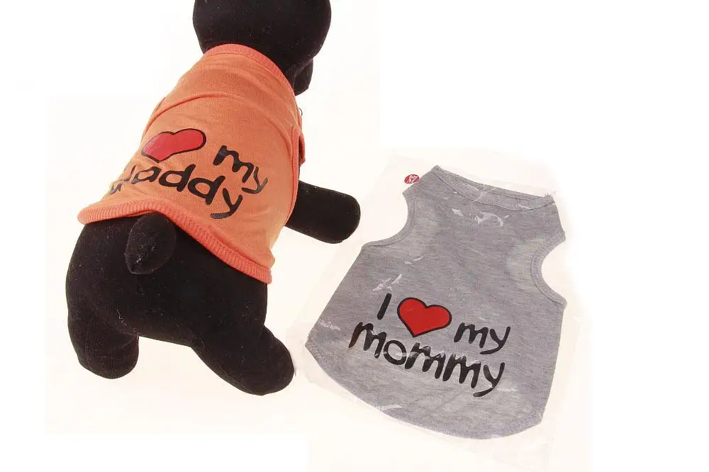 I love my parents T-shirt pet vest (7)